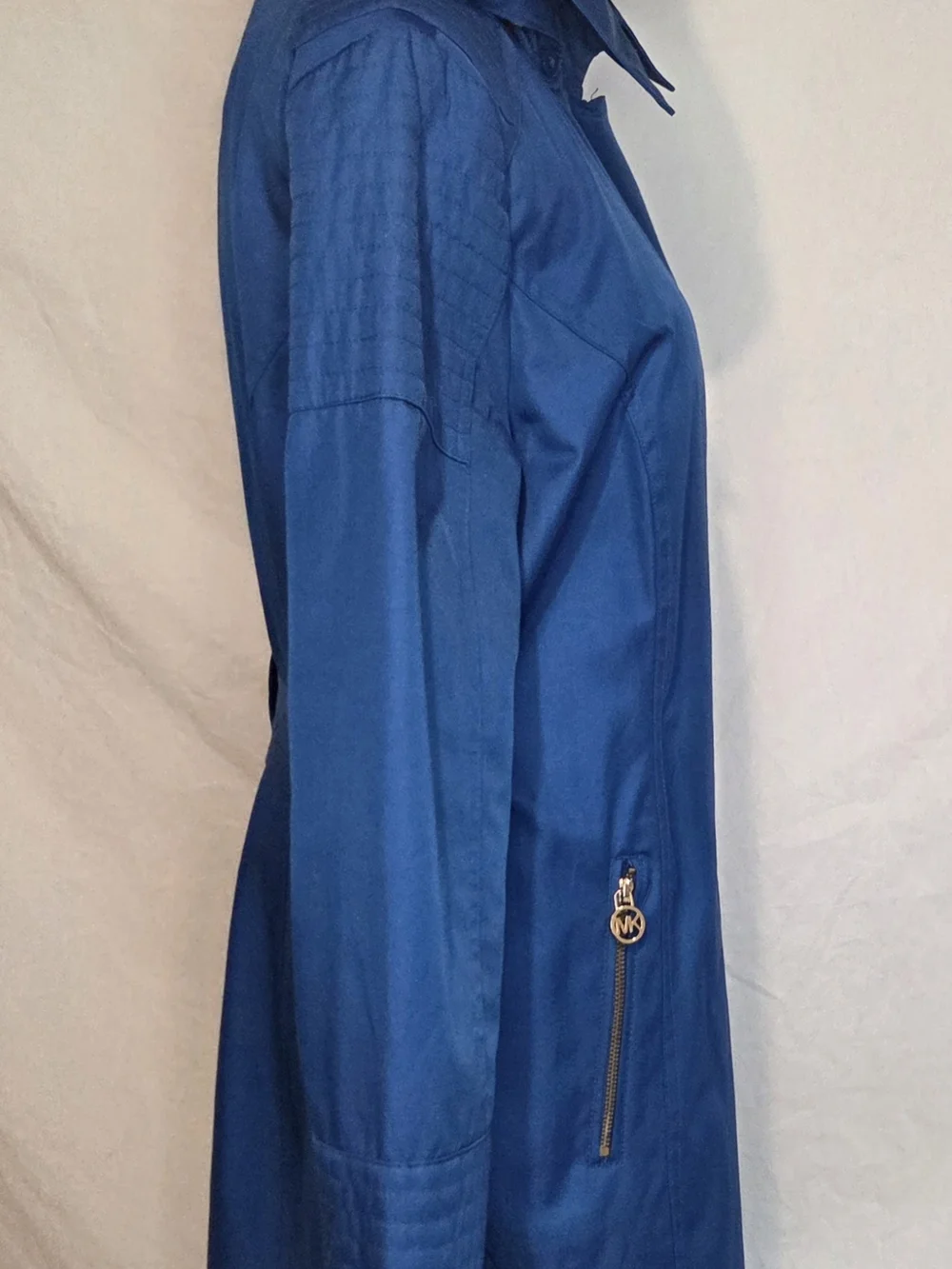 *NWOT* Michael Kors Cobalt Blue Belted Trench Coat